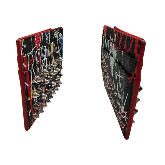 ✨🛍️ Christian Louboutin Graffiti Card Case - Picture 3 of 6